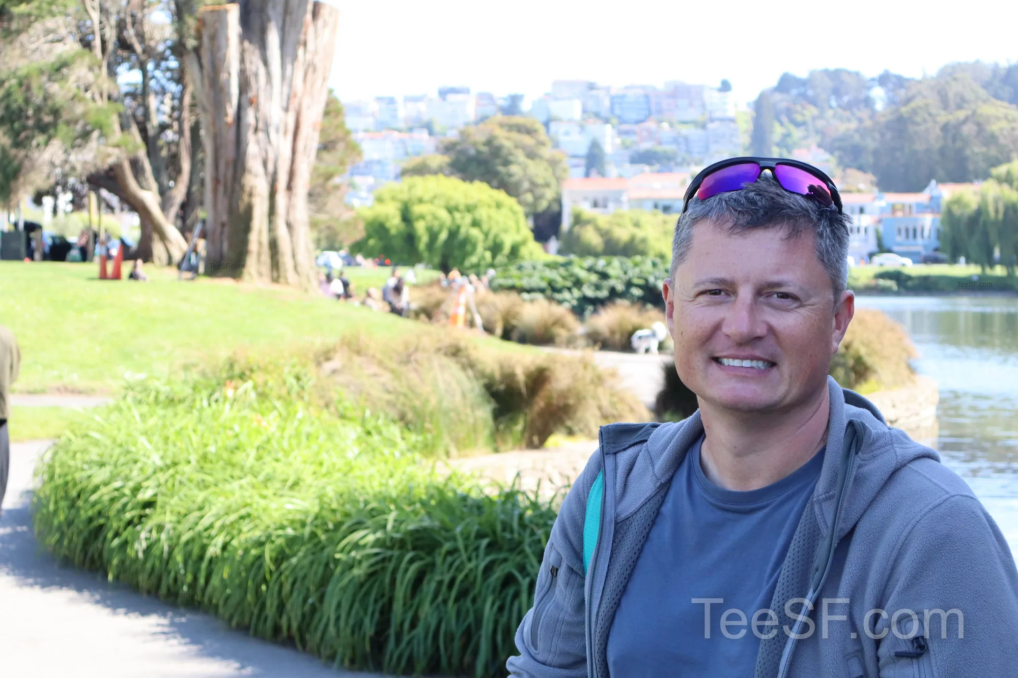 palace Lagoon Male Portrait during a Stripe Sessions 2026 visit in San Francisco.